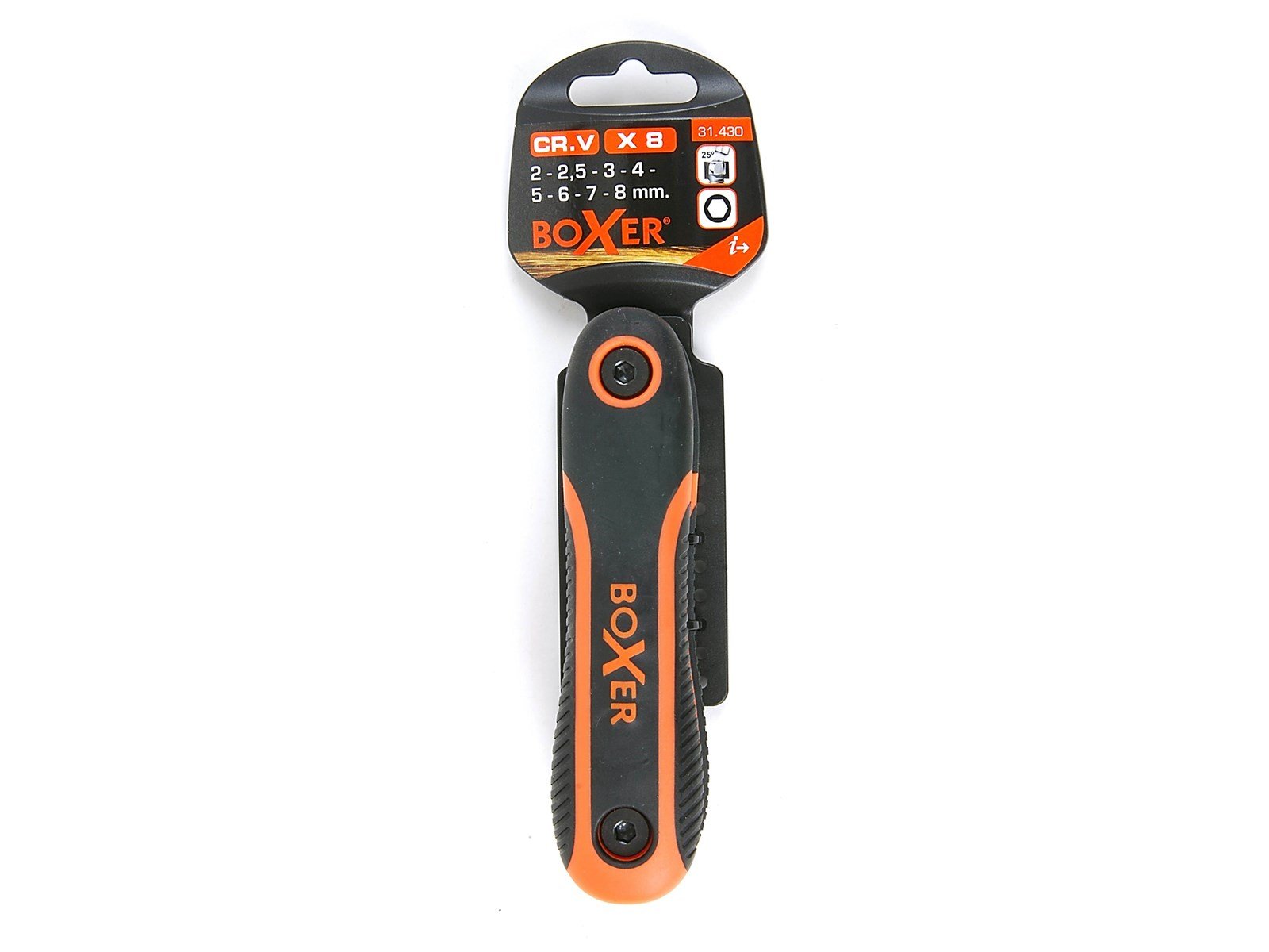 Boxer Allen key set 8 in 1 Boxer Allen key set 8 in 1